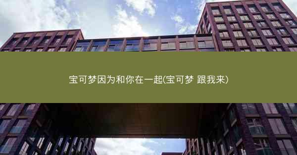 宝可梦因为和你在一起(宝可梦 跟我来)