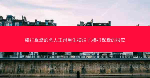 棒打鸳鸯的恶人主母重生摆烂了,棒打鸳鸯的报应