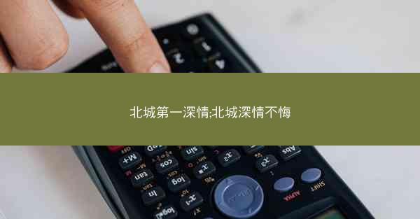 北城第一深情;北城深情不悔