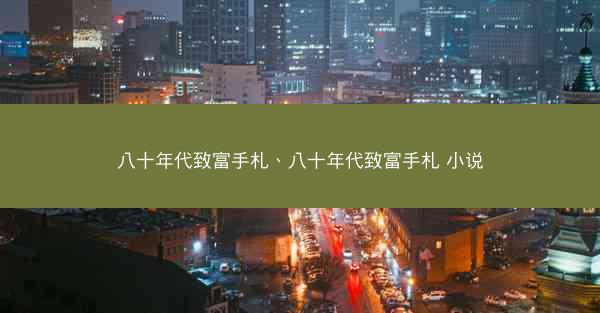 八十年代致富手札、八十年代致富手札 小说