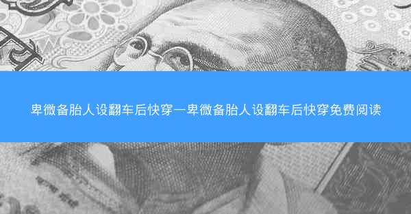 卑微备胎人设翻车后快穿—卑微备胎人设翻车后快穿免费阅读