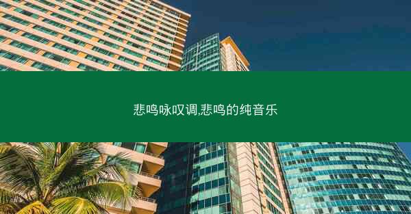 悲鸣咏叹调,悲鸣的纯音乐
