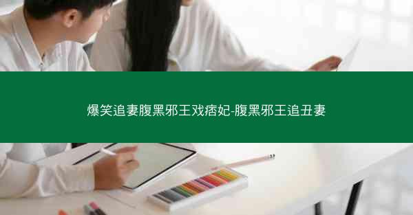 爆笑追妻腹黑邪王戏痞妃-腹黑邪王追丑妻