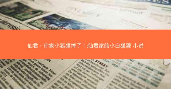 仙君，你家小狐狸掉了！;仙君家的小白狐狸 小说