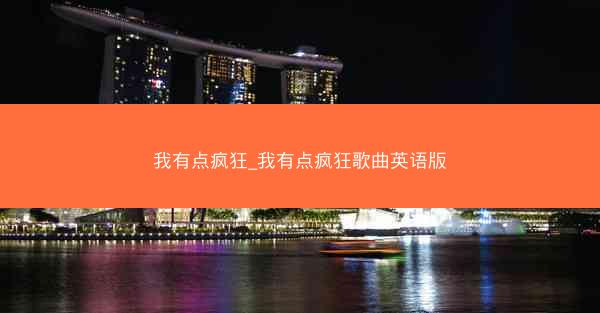 我有点疯狂_我有点疯狂歌曲英语版