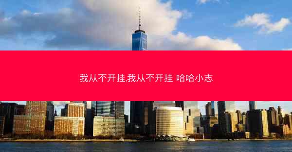 我从不开挂,我从不开挂 哈哈小志