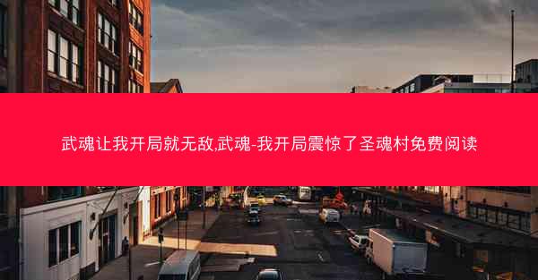 武魂让我开局就无敌,武魂-我开局震惊了圣魂村免费阅读