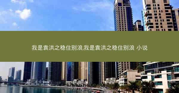 我是袁洪之稳住别浪,我是袁洪之稳住别浪 小说