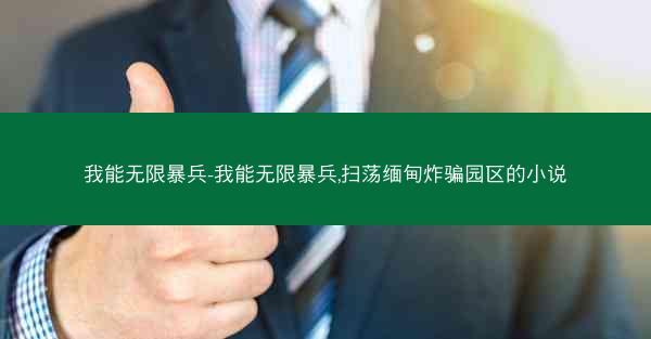 我能无限暴兵-我能无限暴兵,扫荡缅甸炸骗园区的小说