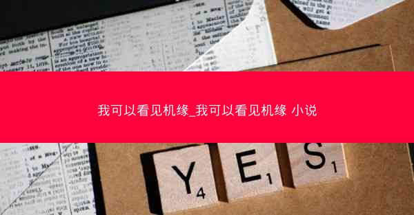 我可以看见机缘_我可以看见机缘 小说