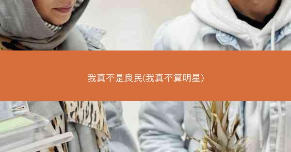 我真不是良民(我真不算明星)