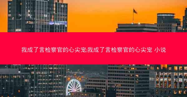 我成了言检察官的心尖宠;我成了言检察官的心尖宠 小说