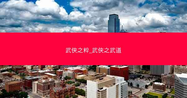 武侠之粹_武侠之武道