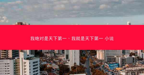 我绝对是天下第一、我就是天下第一 小说