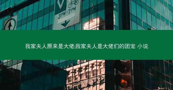 我家夫人原来是大佬;我家夫人是大佬们的团宠 小说
